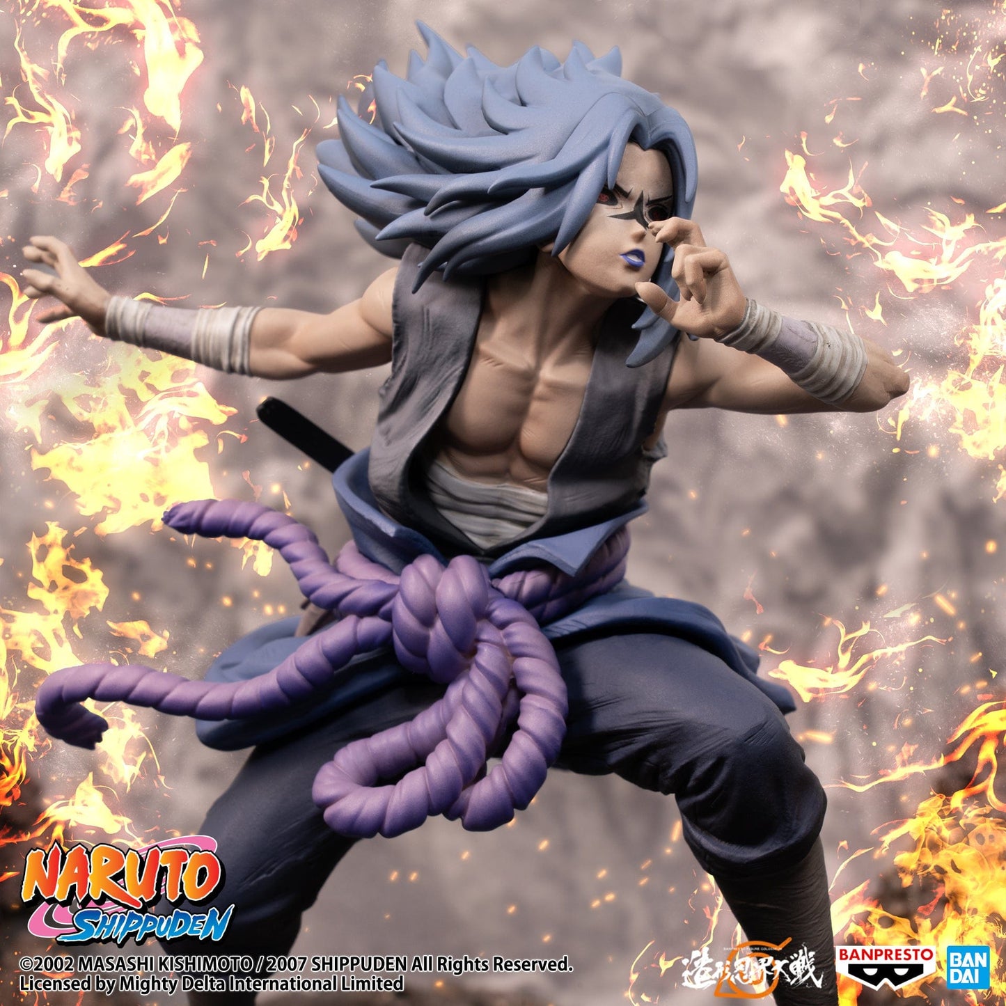 BANPRESTO Naruto Shippuden Banpresto Figure Colosseum - Uchiha Sasuke