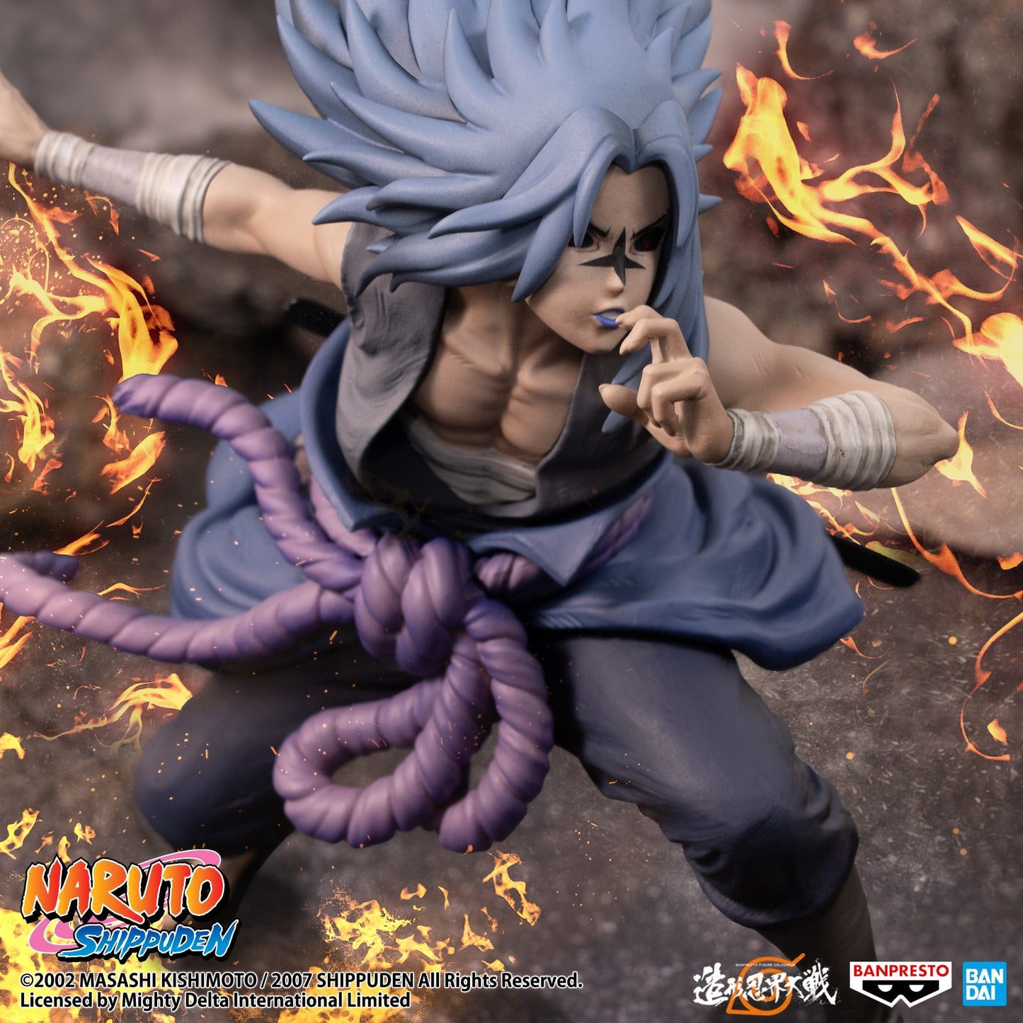 BANPRESTO Naruto Shippuden Banpresto Figure Colosseum - Uchiha Sasuke