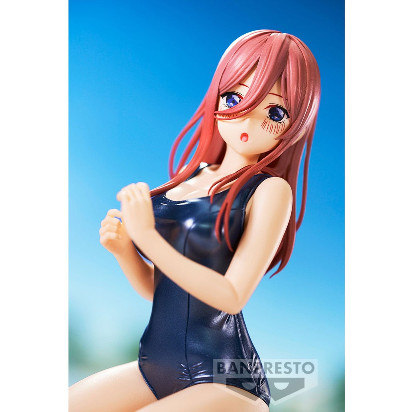 BANPRESTO The Quintessential Quintuplets Movie Celestial Vivi - Miku Nakano (School Style Ver.) Figure