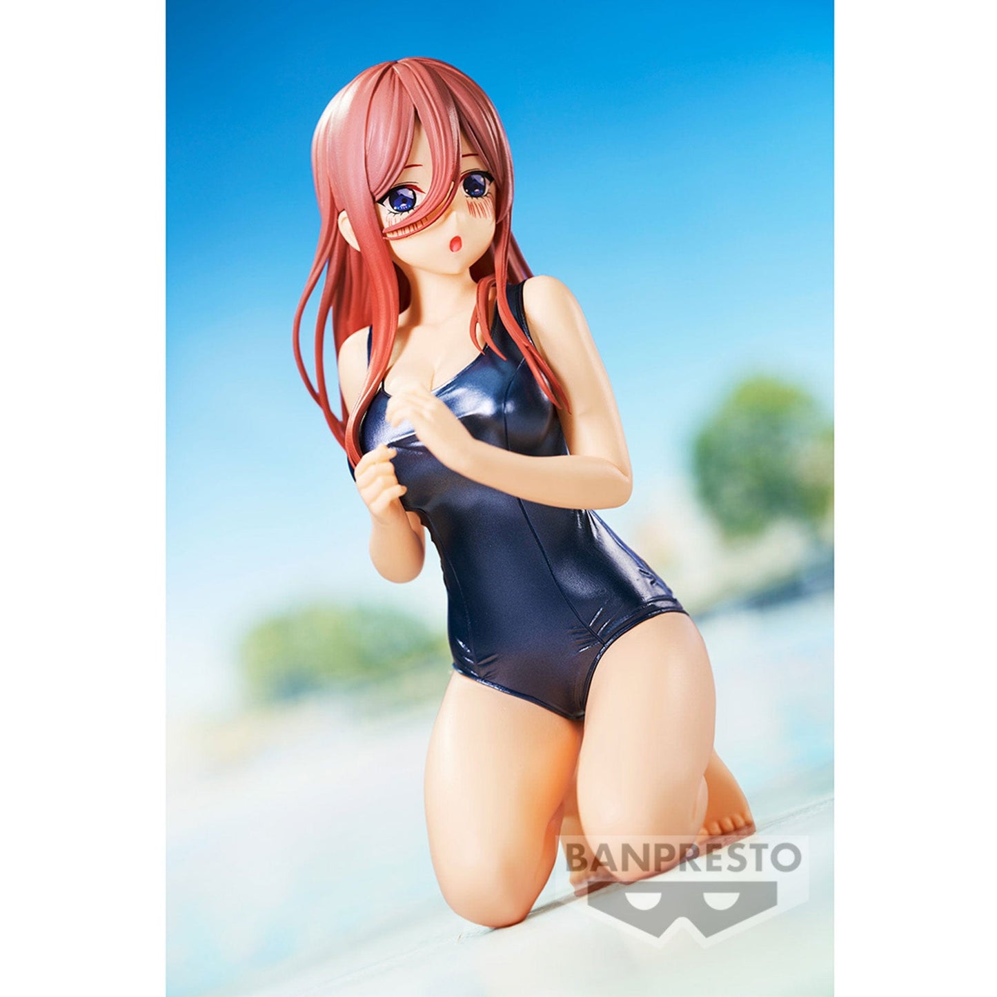 BANPRESTO The Quintessential Quintuplets Movie Celestial Vivi - Miku Nakano (School Style Ver.) Figure