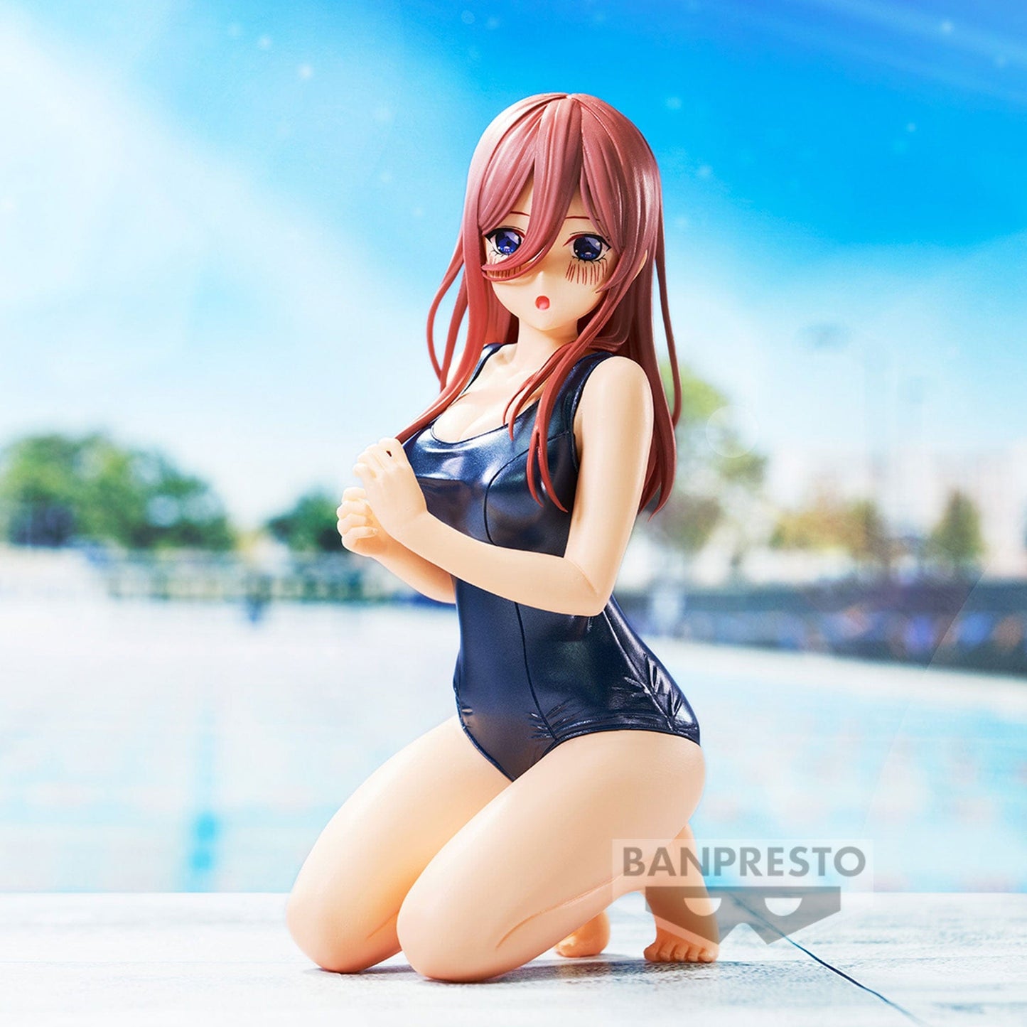 BANPRESTO The Quintessential Quintuplets Movie Celestial Vivi - Miku Nakano (School Style Ver.) Figure