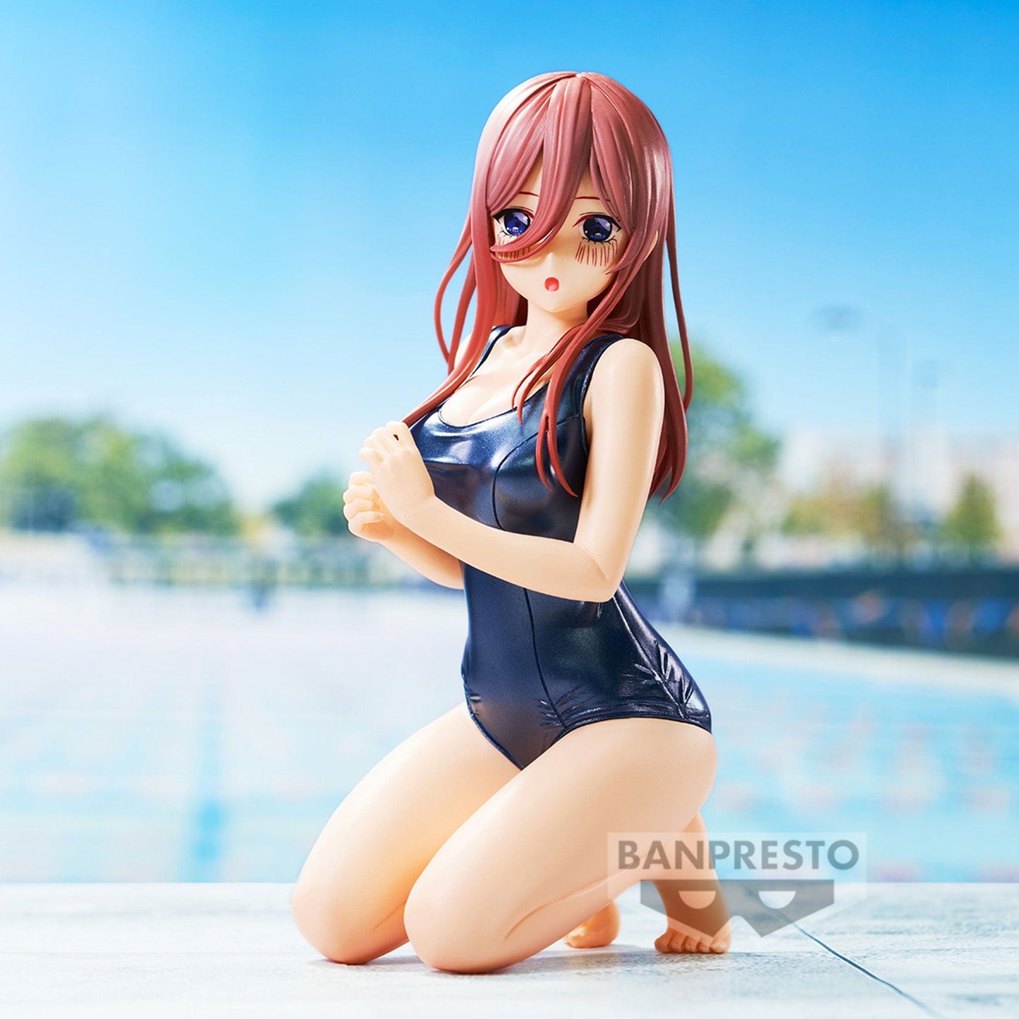 BANPRESTO The Quintessential Quintuplets Movie Celestial Vivi - Miku Nakano (School Style Ver.) Figure