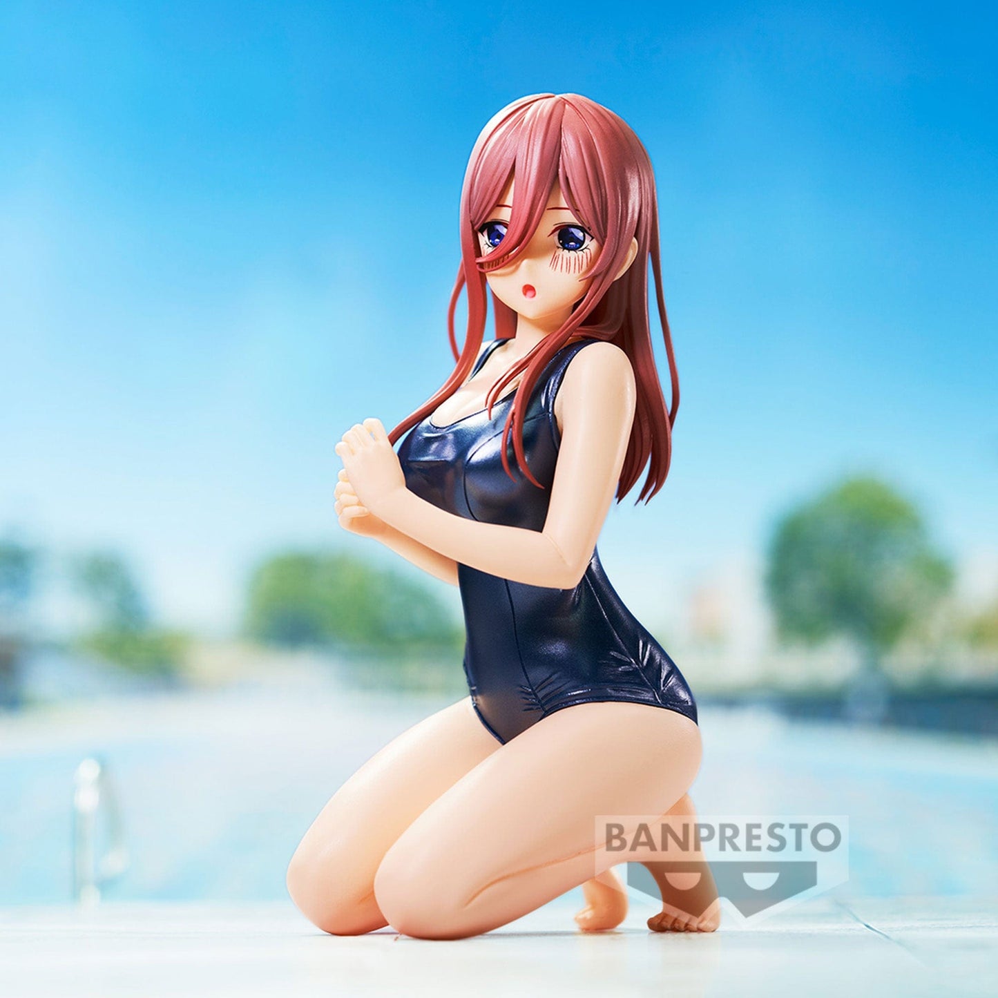 BANPRESTO The Quintessential Quintuplets Movie Celestial Vivi - Miku Nakano (School Style Ver.) Figure