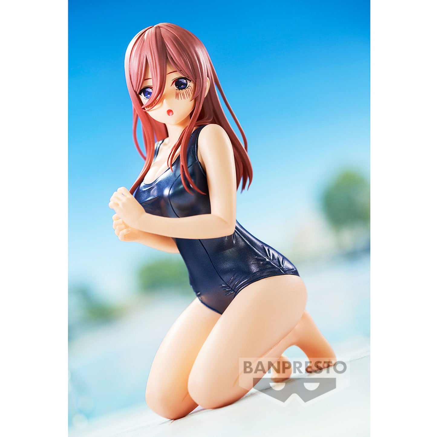 BANPRESTO The Quintessential Quintuplets Movie Celestial Vivi - Miku Nakano (School Style Ver.) Figure