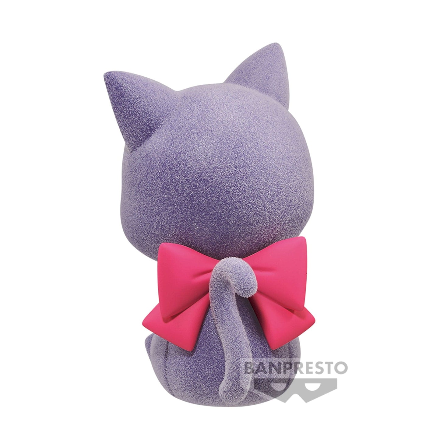 BANPRESTO Pretty Guardian Sailor Moon Cosmos The Movie Fluffy Puffy Figure - Luna (Big Ribbon Ver.)