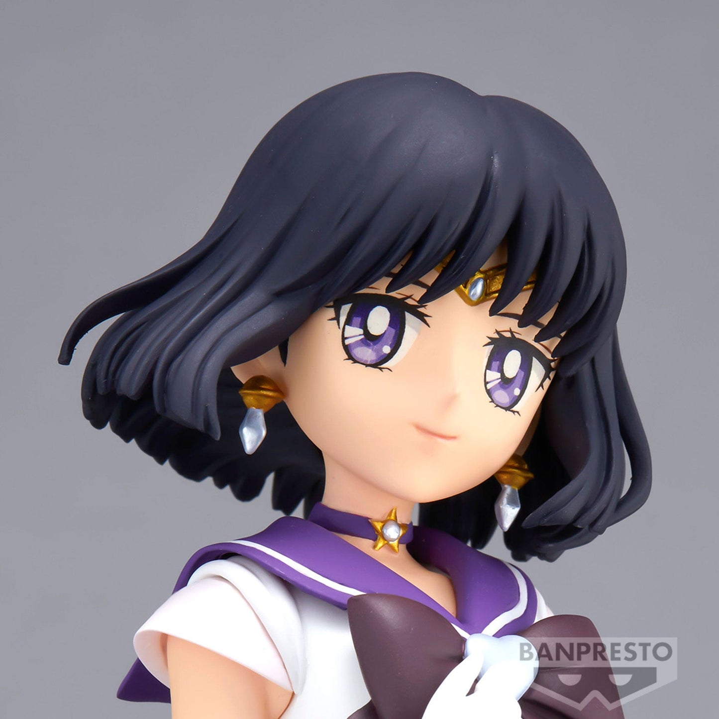 BANPRESTO Pretty Guardian Sailor Moon Eternal The Movie Glitter & Glamours - Super Sailor Saturn Figure