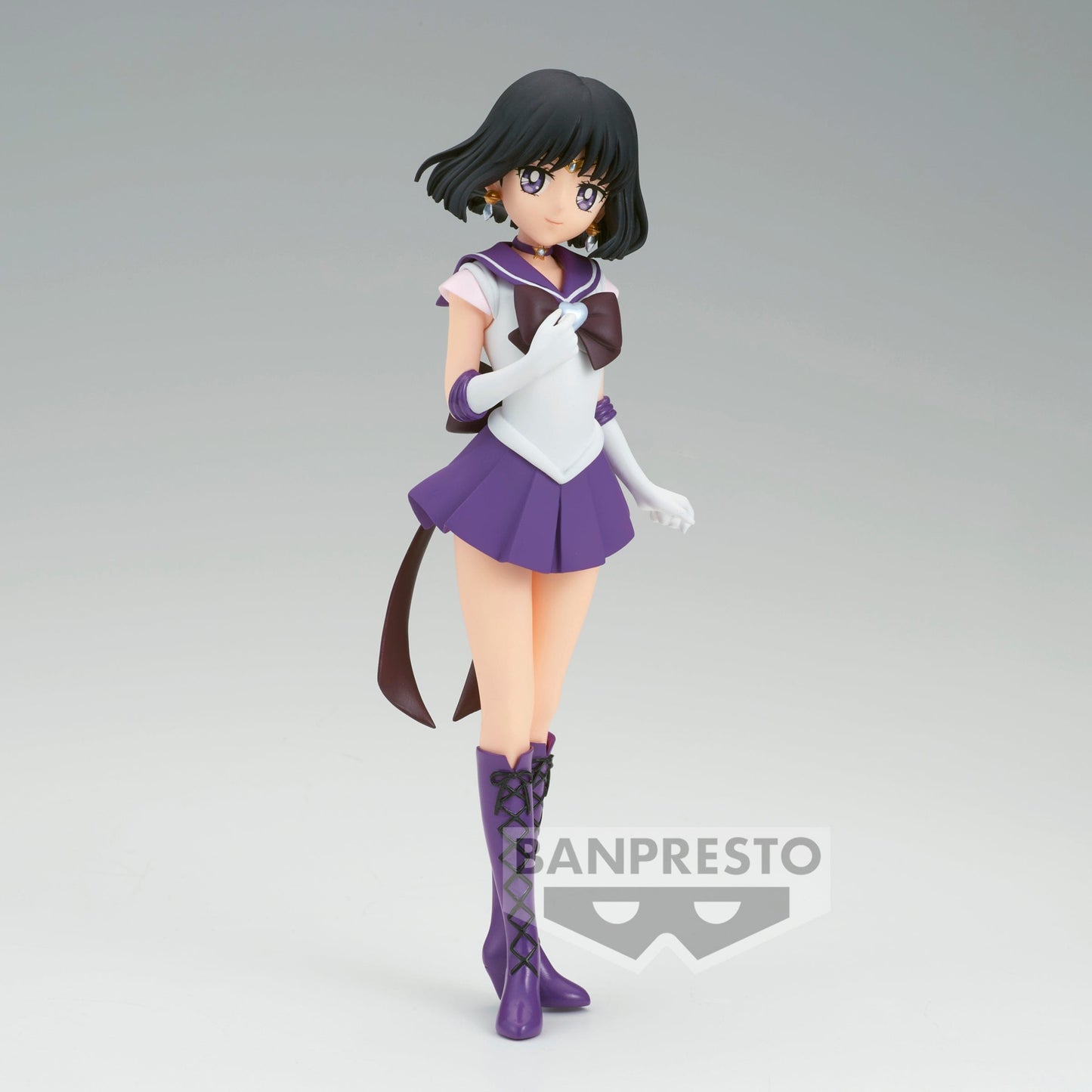 BANPRESTO Pretty Guardian Sailor Moon Eternal The Movie Glitter & Glamours - Super Sailor Saturn Figure