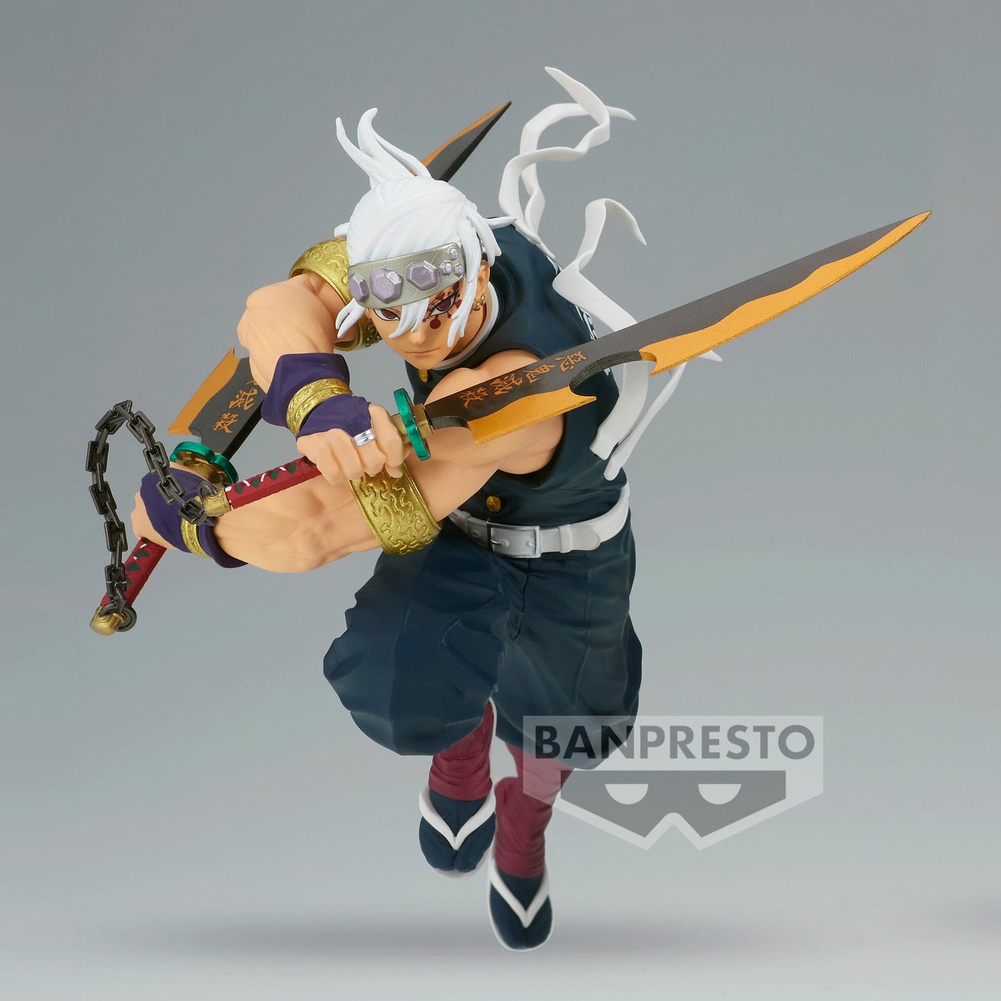 BANPRESTO Demon Slayer: Kimetsu No Yaiba Vibration Stars - Tengen Uzui Figure