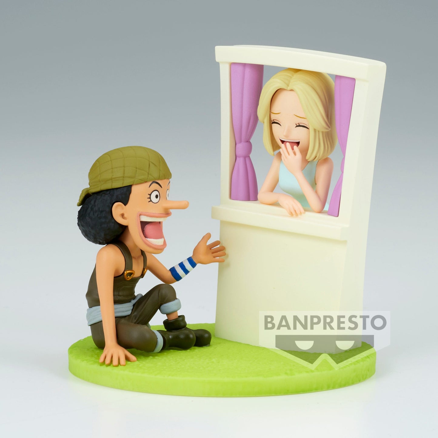 BANPRESTO One Piece World Collectable Figure Log Stories - Usopp & Kaya Figure