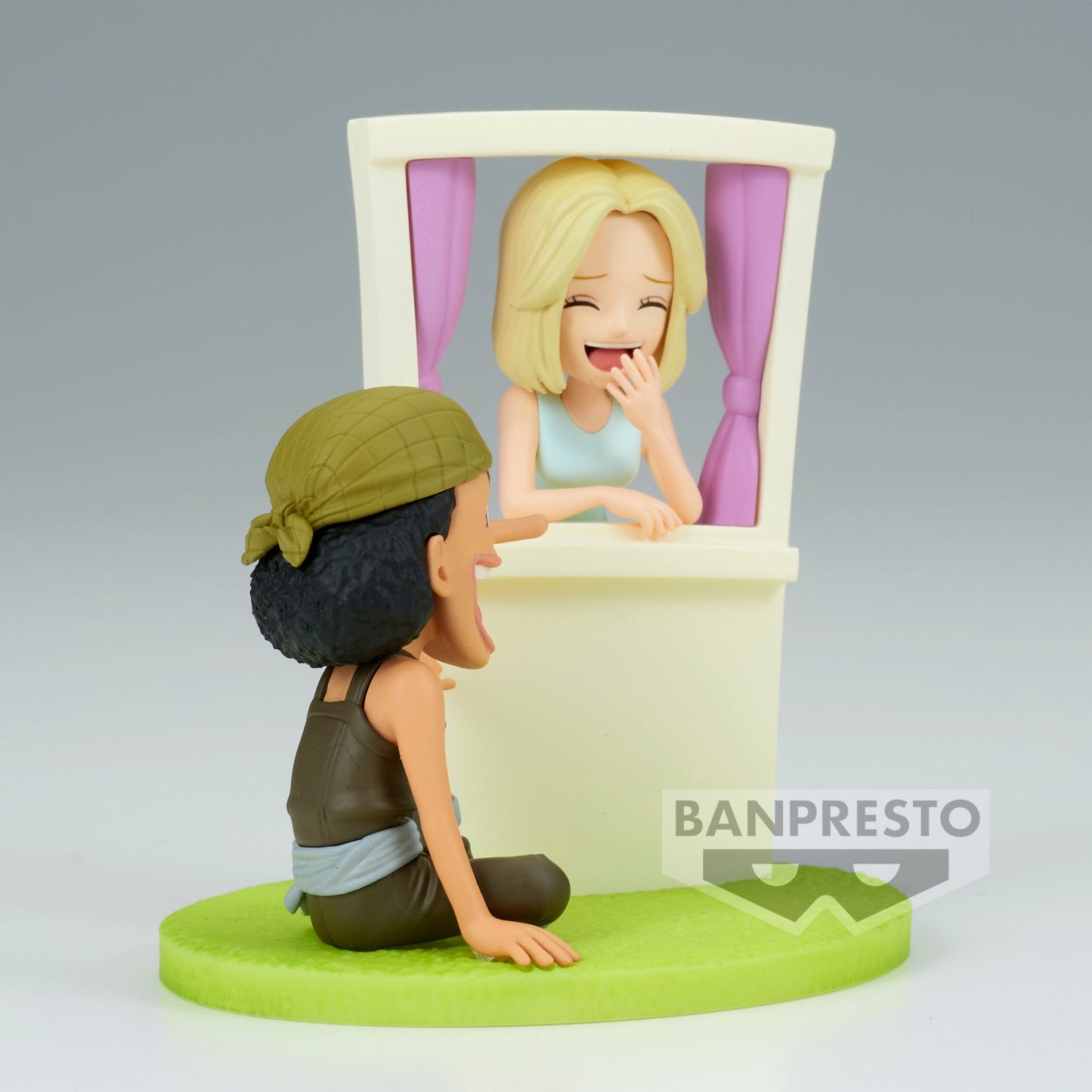 BANPRESTO One Piece World Collectable Figure Log Stories - Usopp & Kaya Figure