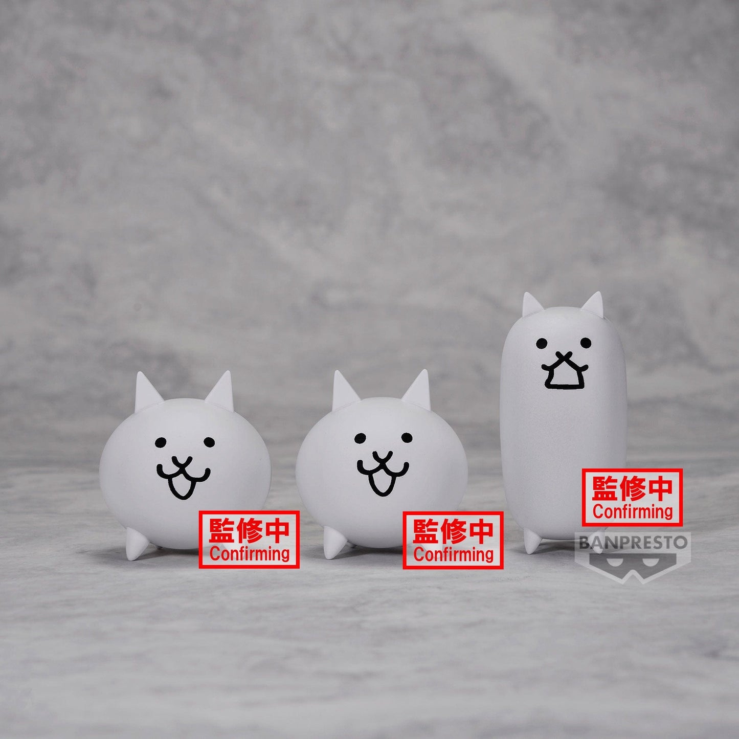 BANPRESTO The Battle Cats Vol.1 - Tank Cat Set Figure