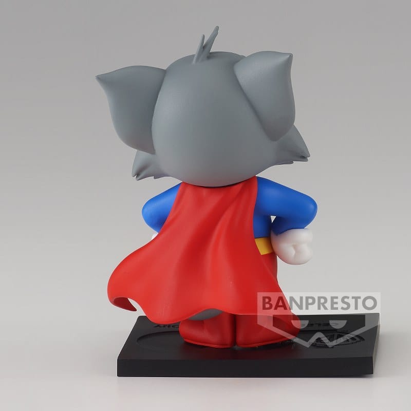 BANPRESTO Tom And Jerry Figure Collection Tom And Jerry As Superman WB100Th Anniversary Ver. - Tom (Ver.A)