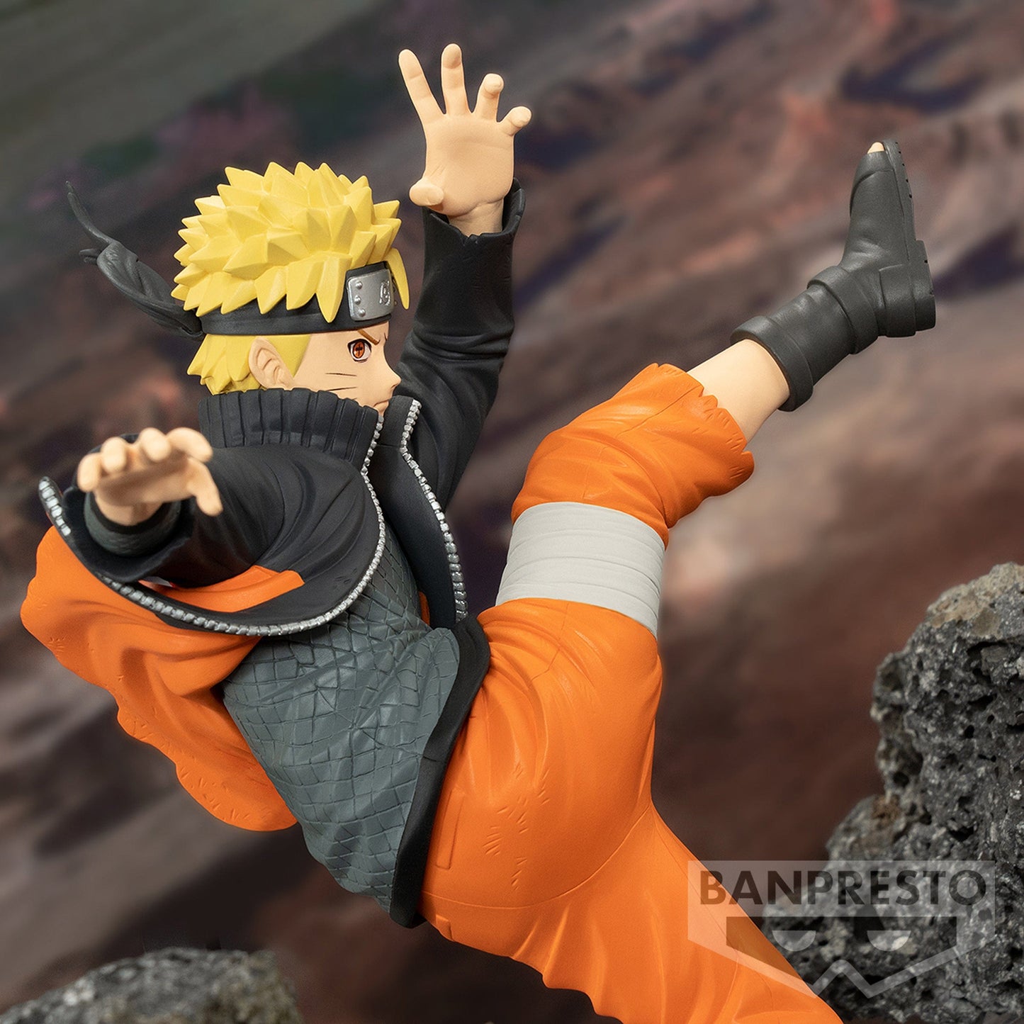 BANPRESTO Naruto: Shippuden Vibration Stars - Uzumaki Naruto (Ver.4) Figure