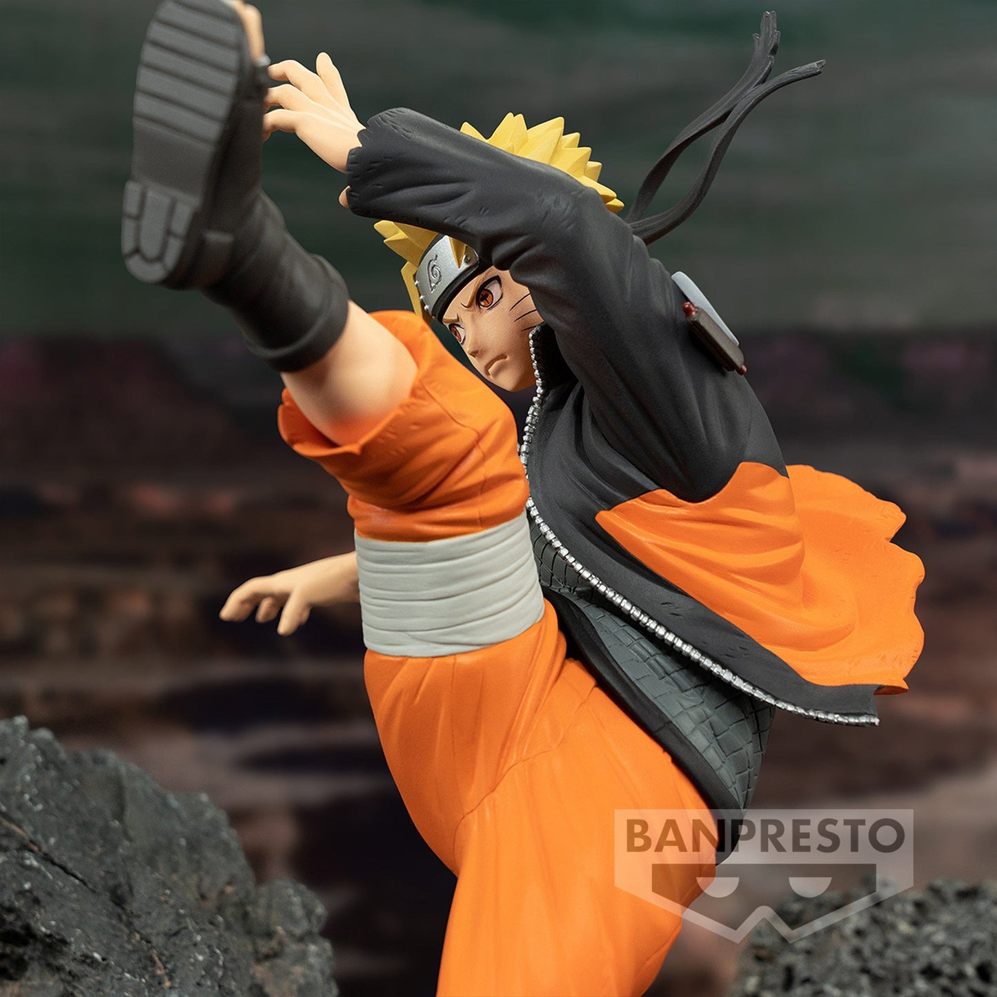 BANPRESTO Naruto: Shippuden Vibration Stars - Uzumaki Naruto (Ver.4) Figure