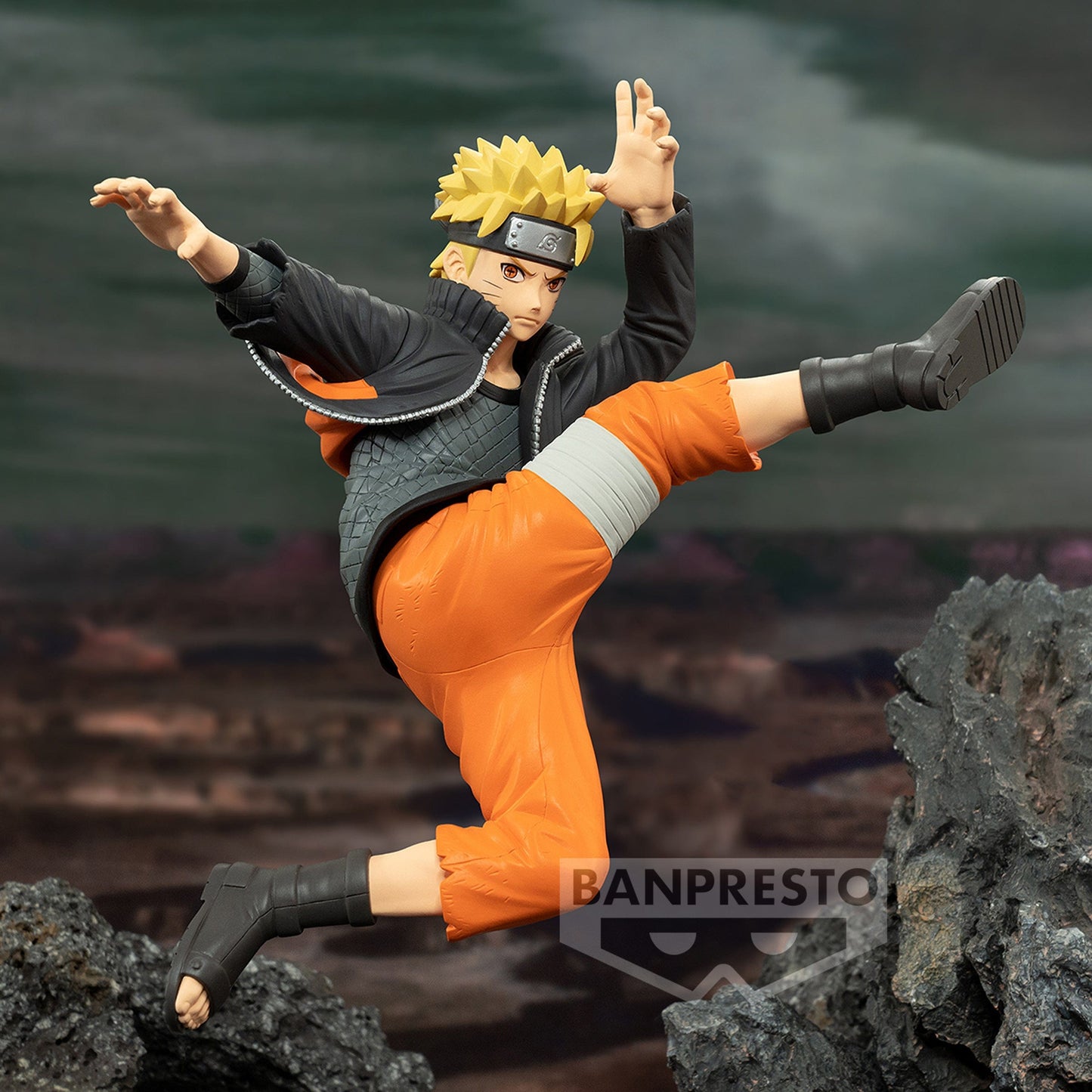 BANPRESTO Naruto: Shippuden Vibration Stars - Uzumaki Naruto (Ver.4) Figure