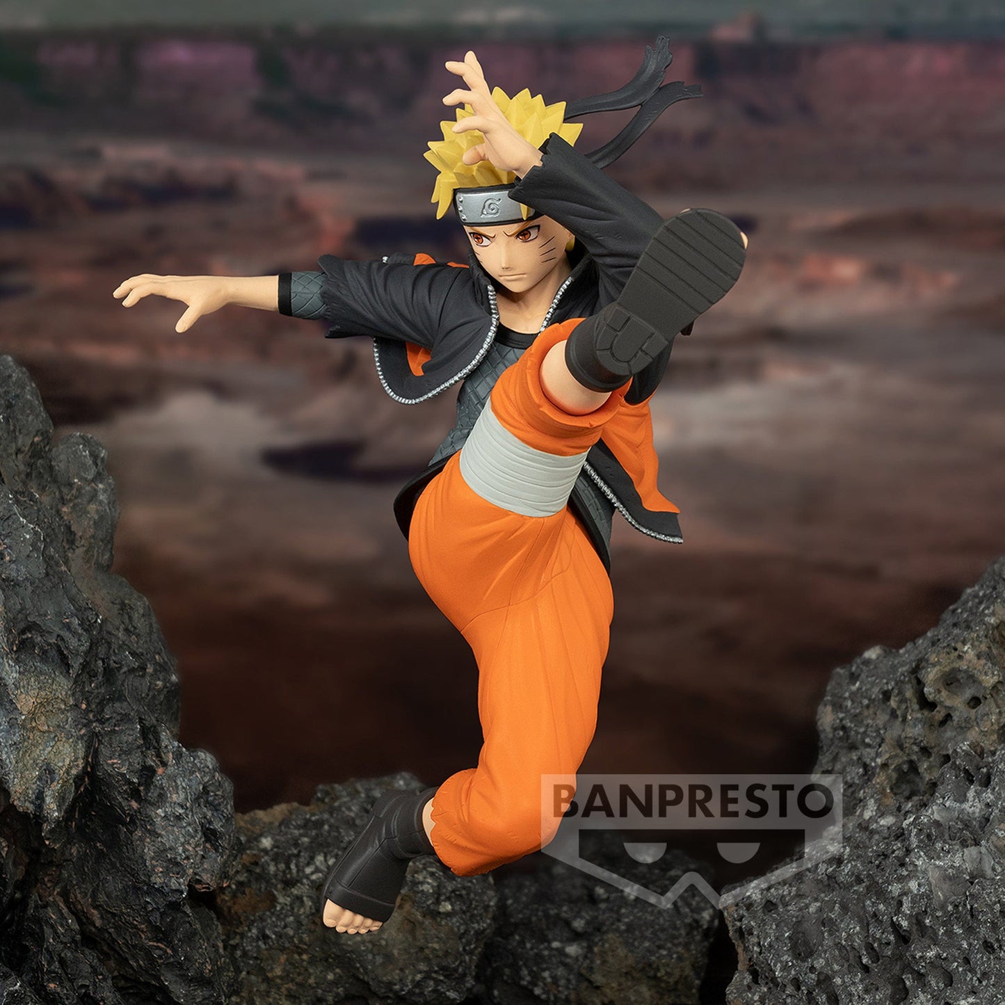 BANPRESTO Naruto: Shippuden Vibration Stars - Uzumaki Naruto (Ver.4) Figure