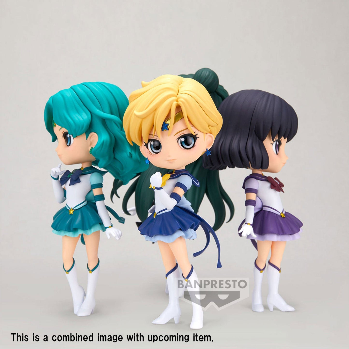 BANPRESTO Pretty Guardian Sailor Moon Cosmos: The Movie Q Posket - Eternal Sailor Uranus Figure (Ver.B)