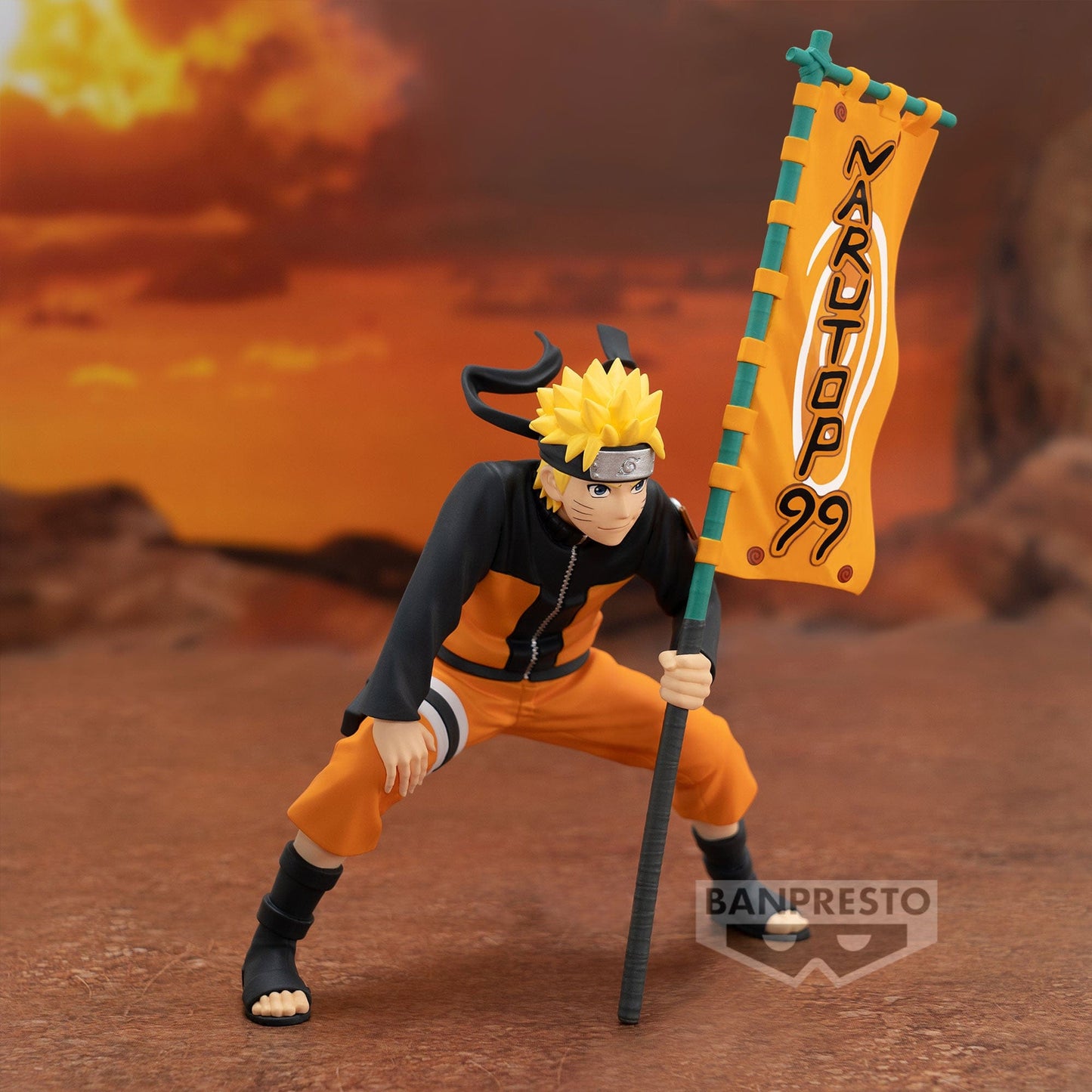 BANPRESTO Naruto Shippuden Narutop99 - Uzumaki Naruto Figure