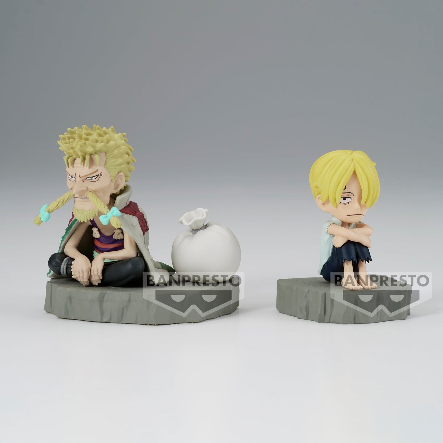 BANPRESTO One Piece World Collectable Figure Log Stories - Sanji & Zeff Figure