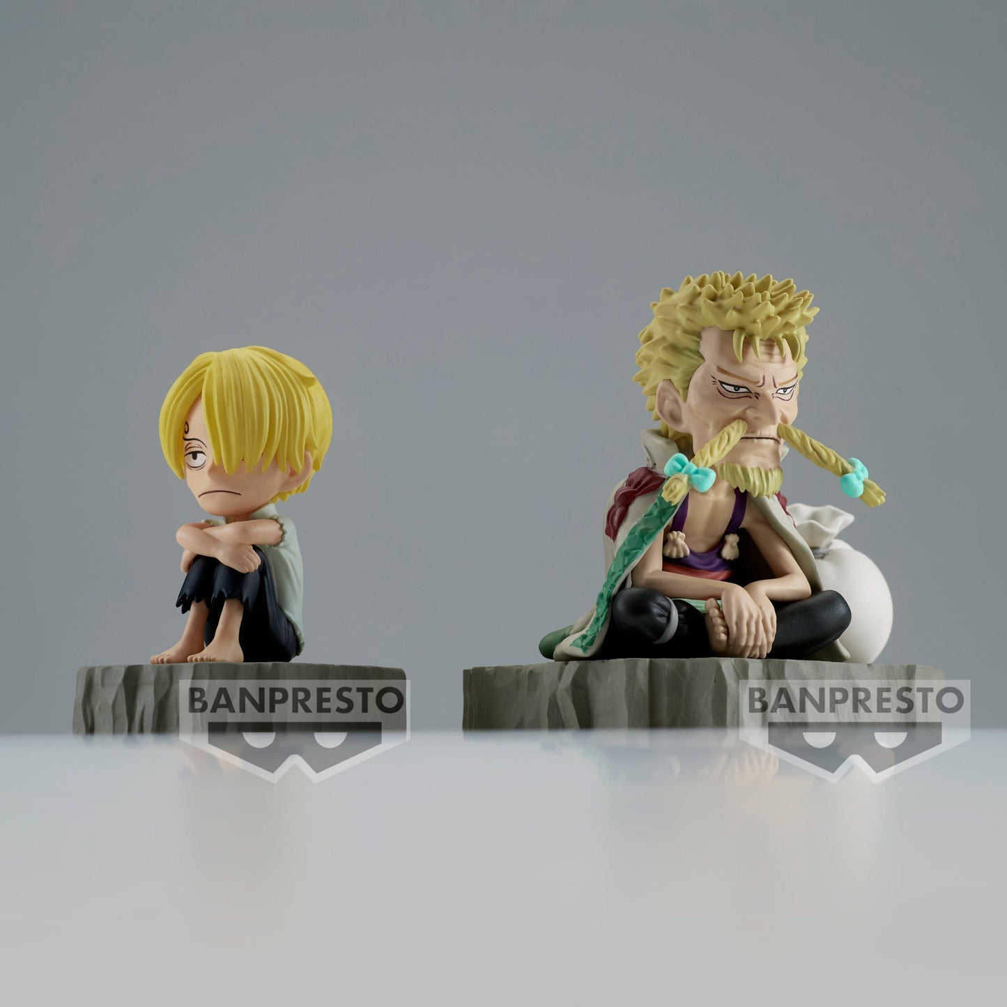 BANPRESTO One Piece World Collectable Figure Log Stories - Sanji & Zeff Figure