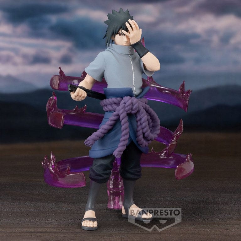 FIGURE NARUTO SHIPPUDEN - UCHIHA SASUKE - EFFECTREME - REF.: 19289 - BANDAI  BANPRESTO