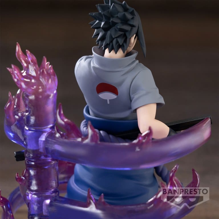 FIGURE NARUTO SHIPPUDEN - UCHIHA SASUKE - EFFECTREME - REF.: 19289 - BANDAI  BANPRESTO