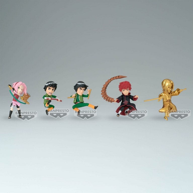 BANPRESTO Naruto Narutop99 World Collectable Figure Vol.4 (Set of 5)