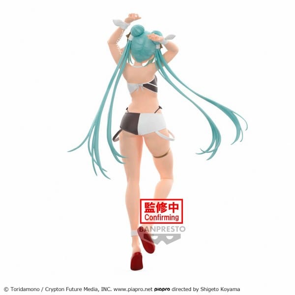 BANPRESTO Hatsune Miku Racing Ver. - Racing Miku (2023 Tropical Ver.) Figure