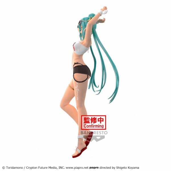 BANPRESTO Hatsune Miku Racing Ver. - Racing Miku (2023 Tropical Ver.) Figure