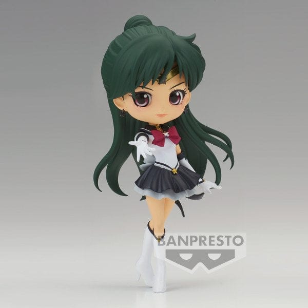 BANPRESTO Pretty Guardian Sailor Moon Cosmos The Movie Q Posket - Eternal Sailor Pluto (Ver.A) Figure