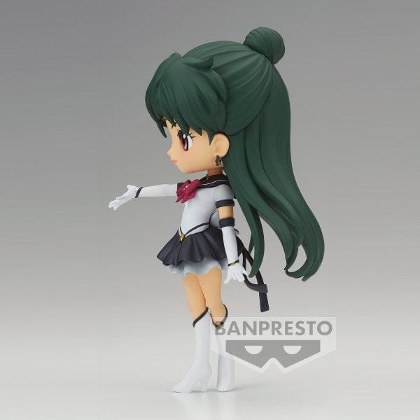 BANPRESTO Pretty Guardian Sailor Moon Cosmos The Movie Q Posket - Eternal Sailor Pluto (Ver.A) Figure