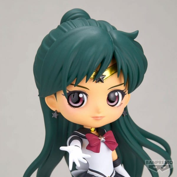 BANPRESTO Pretty Guardian Sailor Moon Cosmos The Movie Q Posket - Eternal Sailor Pluto (Ver.A) Figure