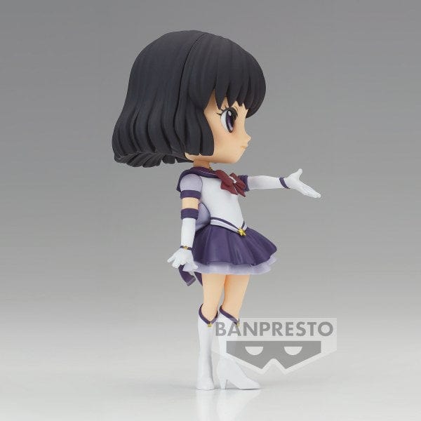 BANPRESTO Pretty Guardian Sailor Moon Cosmos The Movie Q Posket - Eternal Sailor Saturn (Ver.A) Figure