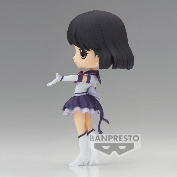 BANPRESTO Pretty Guardian Sailor Moon Cosmos The Movie Q Posket - Eternal Sailor Saturn (Ver.A) Figure