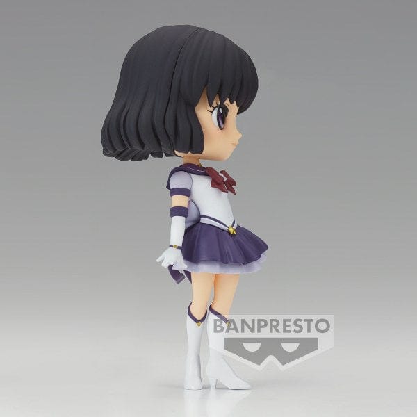 BANPRESTO Pretty Guardian Sailor Moon Cosmos The Movie Q Posket - Eternal Sailor Saturn (Ver.B) Figure