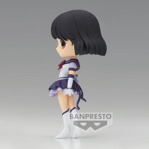 BANPRESTO Pretty Guardian Sailor Moon Cosmos The Movie Q Posket - Eternal Sailor Saturn (Ver.B) Figure