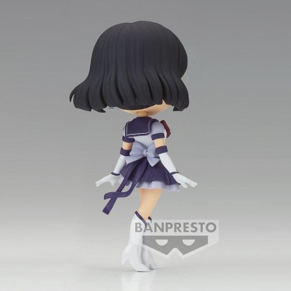 BANPRESTO Pretty Guardian Sailor Moon Cosmos The Movie Q Posket - Eternal Sailor Saturn (Ver.B) Figure