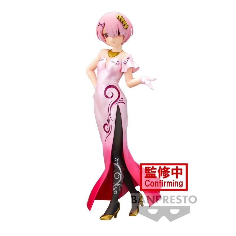 BANPRESTO Re:Zero -Starting Life In Another World- Glitter & Glamours - Ram (Another Color Ver.) Figure