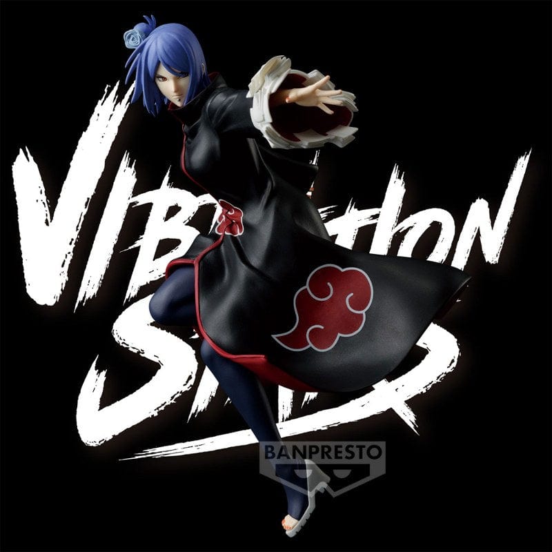 BANPRESTO Naruto Shippuden Vibration Stars - Konan Figure