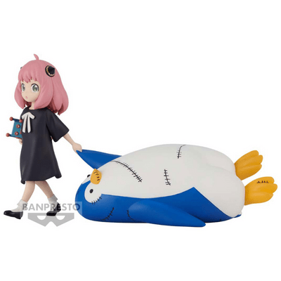 BANPRESTO Spy x Family Break Time Collection - Anya Forger & Penguin Figure