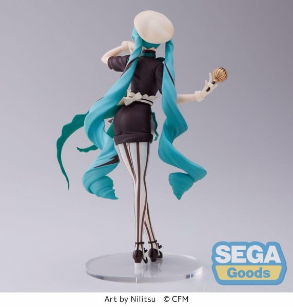 SEGA Vocaloid Luminasta Hatsune Miku (Bitter Patissier) Figure (Re-run)