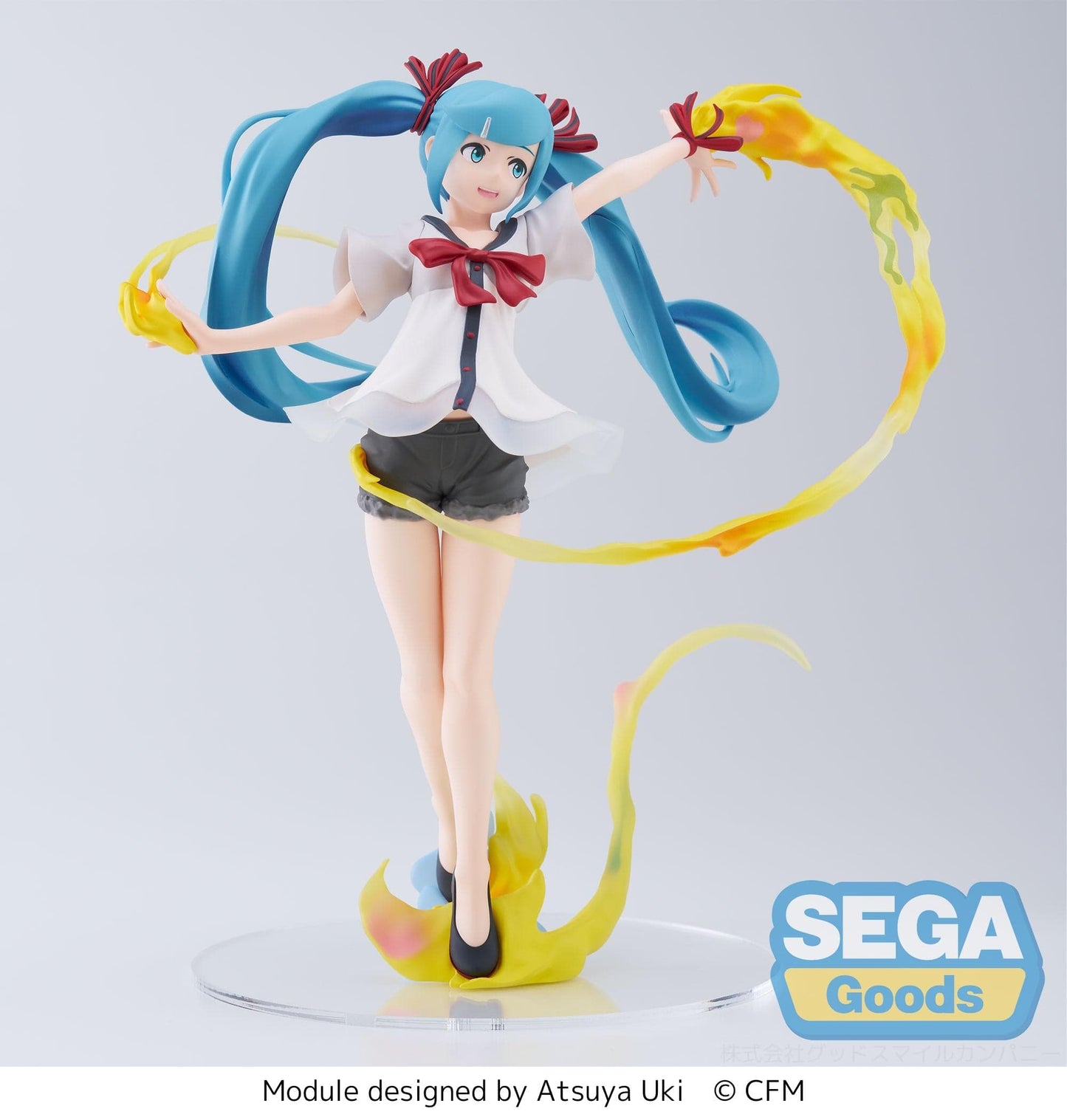 SEGA Hatsune Miku: Project Diva Mega 39's FiGURiZM - Hatsune Miku (Shiny T.R. Ver.) Figure