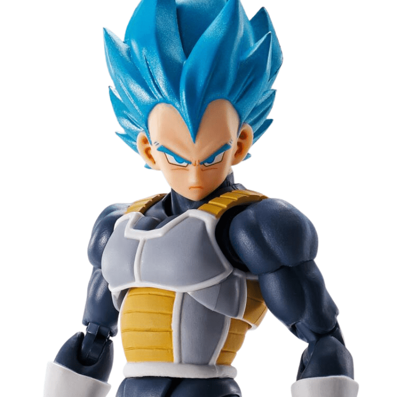 BANDAI SPIRITS Dragon Ball Super: Broly S.H.Figuarts Super Saiyan God Super Saiyan Vegeta (15th Anniversary Ver.) Exclusive