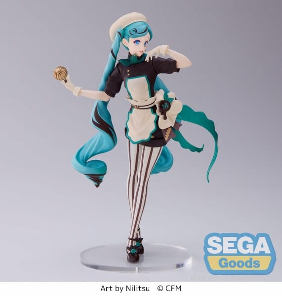 SEGA Vocaloid Luminasta Hatsune Miku (Bitter Patissier) Figure (Re-run)