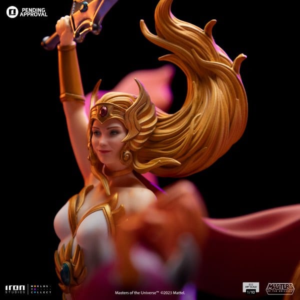 IRON STUDIOS She-ra and Swift Wind Deluxe - Masters of the Universe - Art Scale 1/10