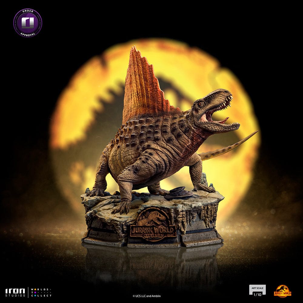 IRON STUDIOS Dimetrodon - Jurassic World Dominion - Art Scale 1/10