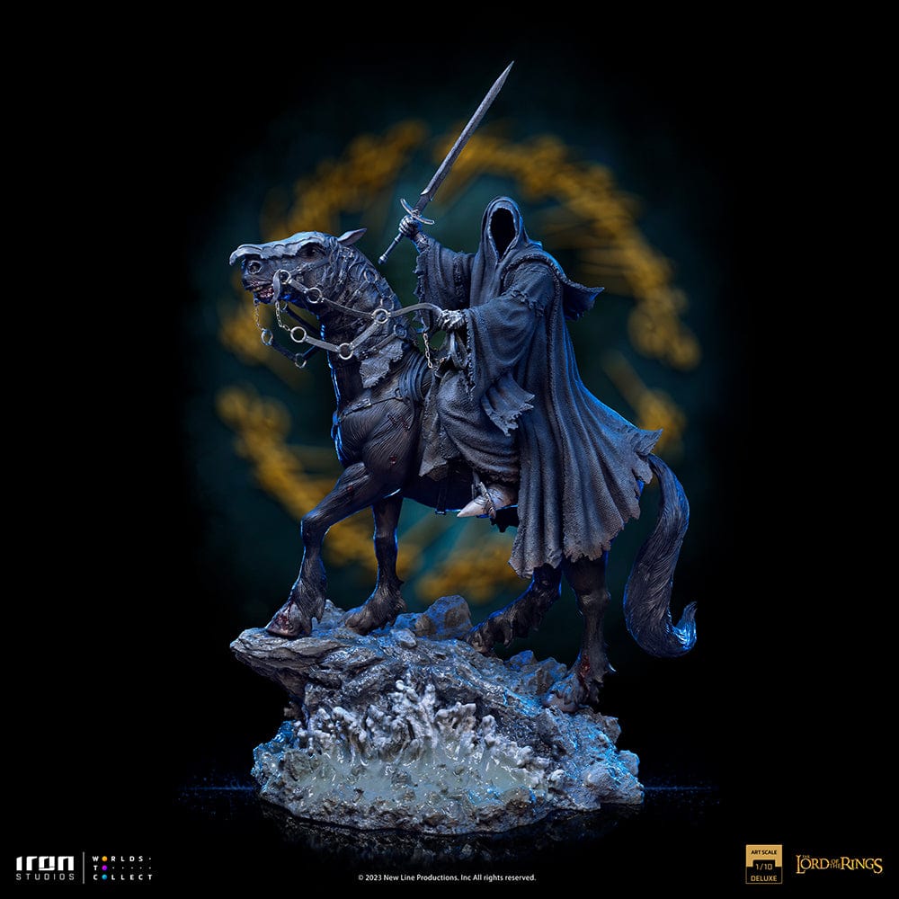 IRON STUDIOS Nazgul on Horse Deluxe - The Lord of the Rings - Art Scale 1/10