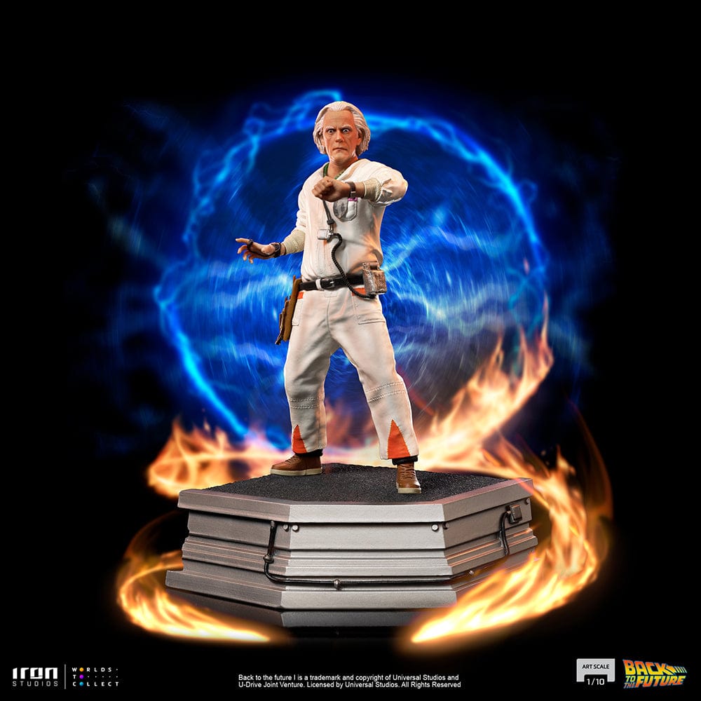 IRON STUDIOS Doc Brown - Back to the Future - Art Scale 1/10