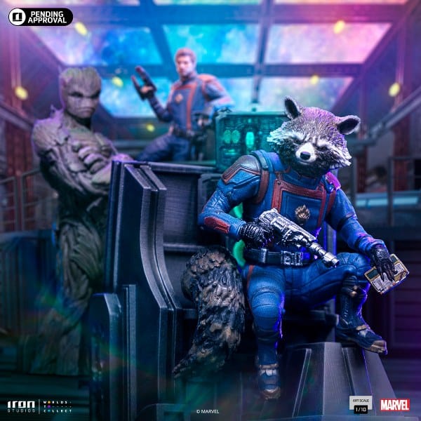 IRON STUDIOS Rocket Raccoon - Guardians of the Galaxy 3 - BDS Art Scale 1/10