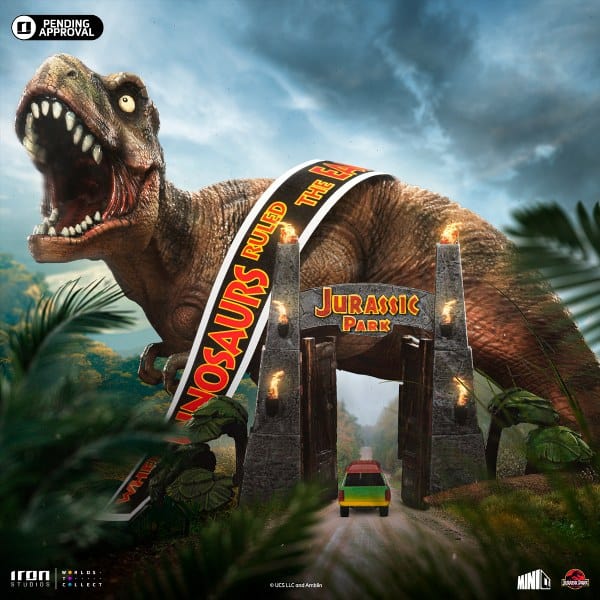 IRON STUDIOS T-Rex 30th Anniversary Deluxe - Jurassic Park - MiniCo